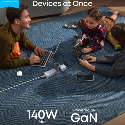 Anker Laptop Power Bank (25K, 165W, Built-In and Retractable Cables)