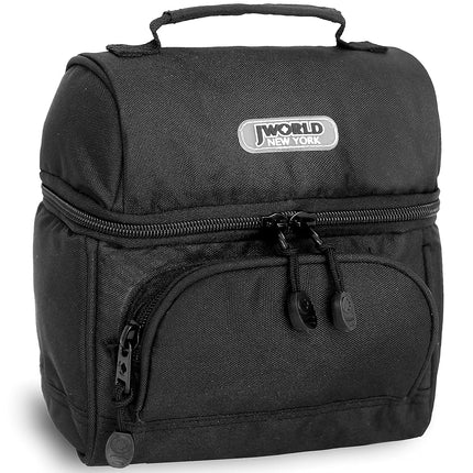 J World New York Corey Lunch Bag, Black, One Size