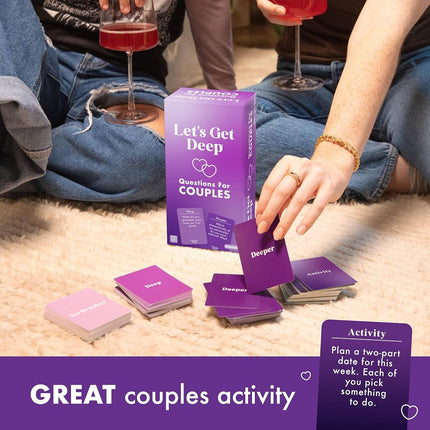 WHAT DO YOU MEME? Let's Get Deep (USA Version) Questions for Couples From Age 17+ For 2+ Players