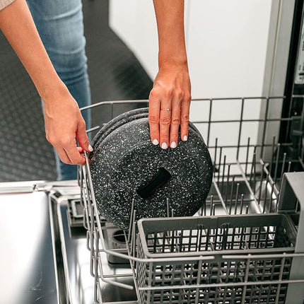Dexas Extra Large Microwavable Tortilla Warmer, Granite Pattern