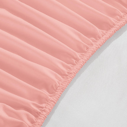 Elegant Comfort 1500 Premium Hotel Quality 18-24 Inches Deep - Extra Deep Pocket Single Fitted Sheet for High Mattress, Luxury and Softest, Smart Pocket - Wrinkle Free, Full, Dusty Rose