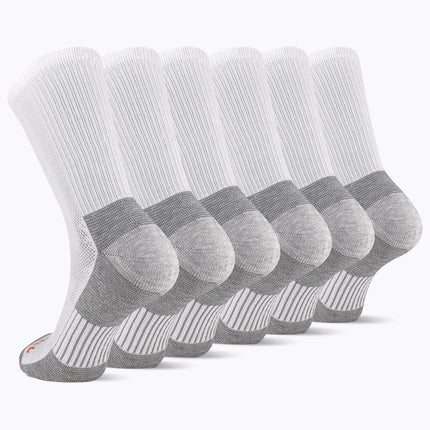 Merrell Recycled Cushion, White Block (6 Pairs), Small-Medium