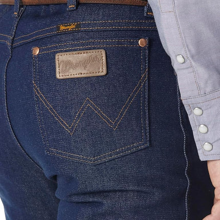 Wrangler Men's Cowboy Cut Slim Fit Jean Jeans, Rigid Indigo, 29W / 32L
