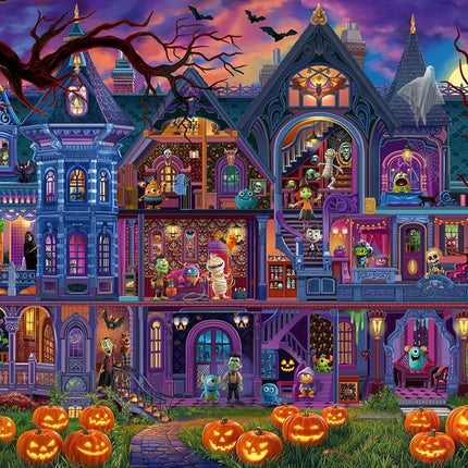 Ravensburger Children Puzzles Monster House Party 