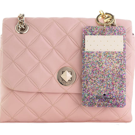Kate Spade New York Id Badge Clip Key Chain, Multi Glitter