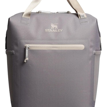 Stanley All Day Madeleine Mini Backpack Soft Cooler 14 Quarts | 20 Can Cooler with Handle and Shoulder Straps | Stays Cold for Hours | Insulated Travel Bag with Zipper | BPA-Free | Stone