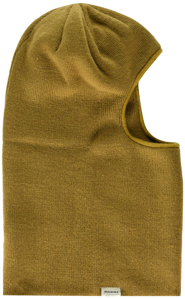 Dickies Mens Rib Knit Balaclava, Brown, One Size