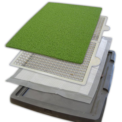 Spotty Indoor Potty Pad, House Training Pet Puppy Dog Artificial Grass Turf Pee Mat