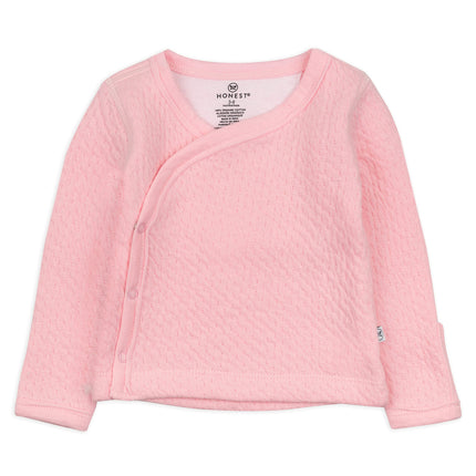HonestBaby Side-Snap Matelasse Mini Quilted Top in