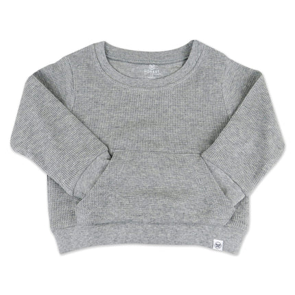 HonestBaby Baby Comfy Crew Sweatshirt with Pockets