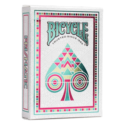 Bicycle Prismatic Playing Cards Modern Vibrant Design Cold Foiling