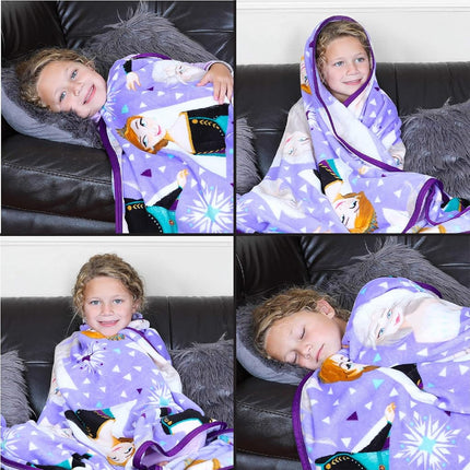 Franco - AT0468 Kids Bedding Super Soft Plush Throw Blanket, 46" x 60" Twin Size, Baby Shark