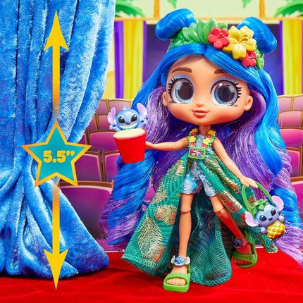 Disney Doorables ADOORBS Deluxe Stitch Superfan Doll, 2 Exclusive Figures, Movie Premiere, Unbox 10 Mini Accessories, Toy Gift for Collectors, Fans, Tweens, Girls & Kids 5 and Up