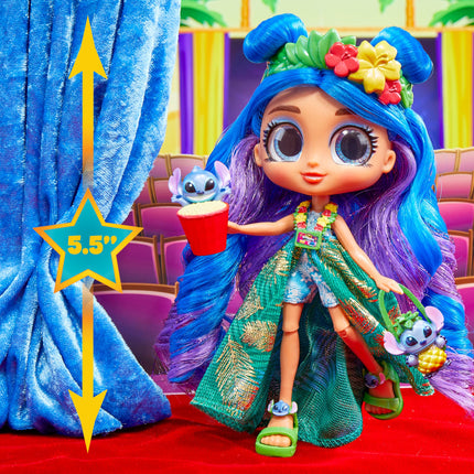 Disney Doorables ADOORBS Deluxe Stitch Superfan Doll, 2 Exclusive Figures, Movie Premiere, Unbox 10 Mini Accessories, Toy Gift for Collectors, Fans, Tweens, Girls & Kids 5 and Up
