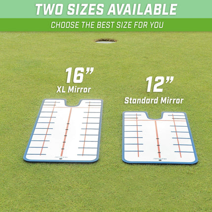 GoSports Golf Putting Alignment Mirrors - Designed by Golfers for Golfers