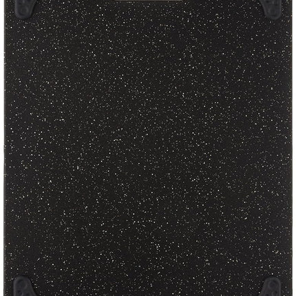 Dexas Superboard Cutting Board with Handle and Non-Slip Feet, 11 by 14.5 inches, Dark Granite Color with Black Non-Slip Corners