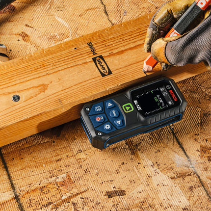 Bosch GLM165-27CGL 165' BLAZE Ergonomic Cordless Green Laser Measure w/Bluetooth