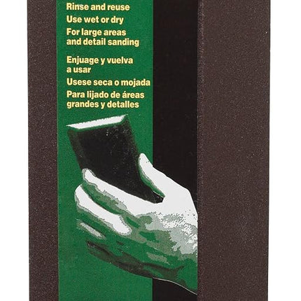 3M Sanding Sponge, Extra Large, Single Angle