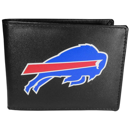 NFL Siskiyou Sports Mens Buffalo Bills Bi-fold Lea
