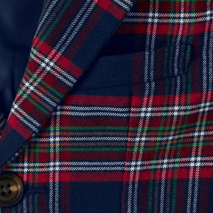 Gymboree Boys' and Toddler Blazer, Tidal Plaid, 6