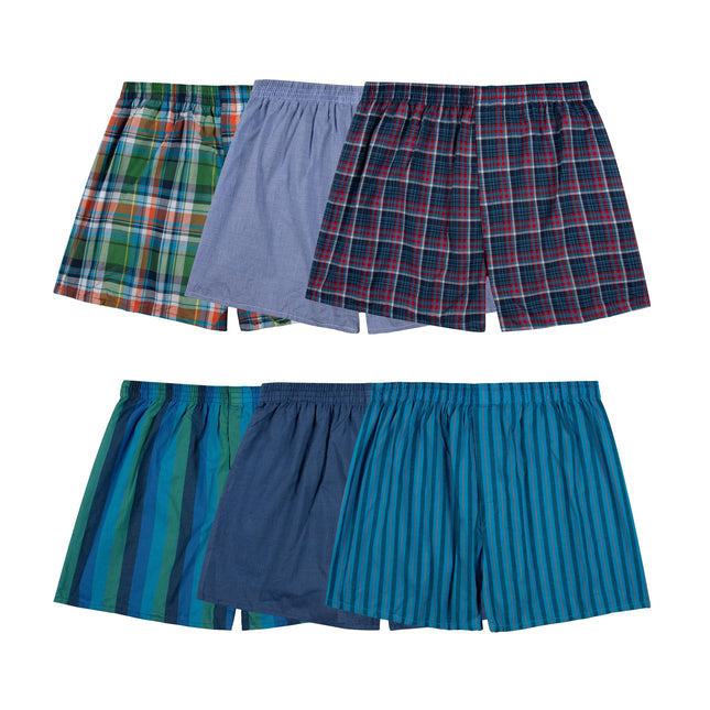 Fruit of the Loom Men's Tag-Free Boxer Shorts (Kni