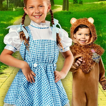 Rubies Official The Wizard of Oz Sequin Dorothy Costume Child Large, Age 8-10 Years Halloween