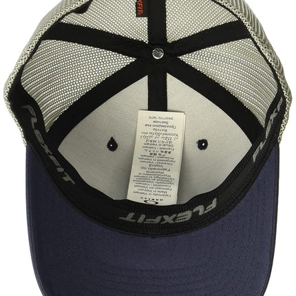 Oakley Women's Golf Cresting Trucker Hat Cap, Fathom/Stone Grey, Small-Medium