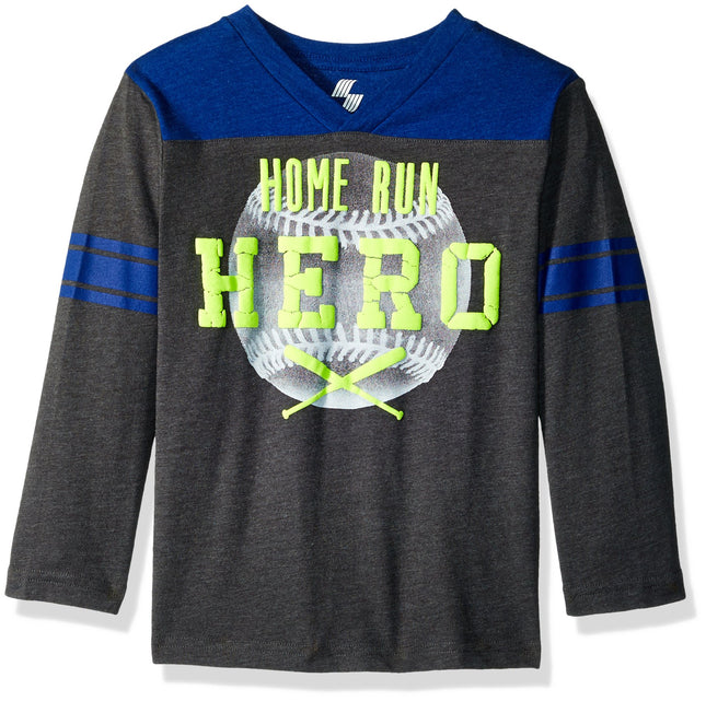 The Children's Place Big Boys V-Neck Sport Tee, H/
