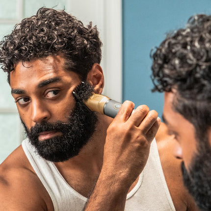 Recortadora todo en uno Conair para hombres - Recortadora de vello de nariz, barba, bigote y cuerpo - Kit de aseo masculino de 19 piezas para manscaping - Resistente al agua - Recargable