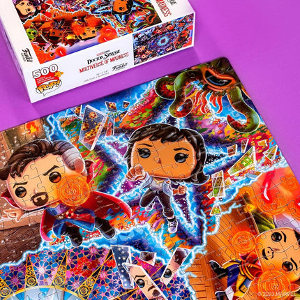 Funko POP! Marvel Dr. Strange in the Multiverse of Madness 500 Piece Puzzle Standard