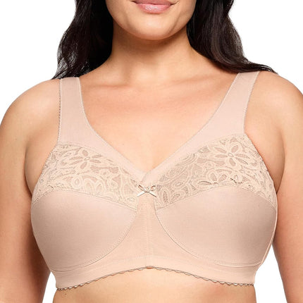 Glamorise MagicLift Cotton Support Wirefree Bra 10