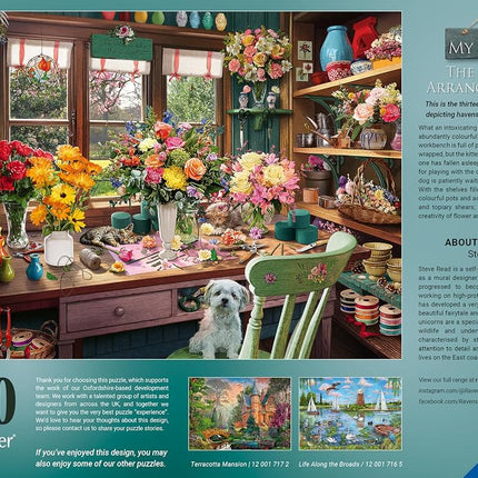 Ravensburger My Haven No.13 1000 Piece by Artist Steve Reed - Ages 12+