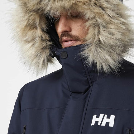 Helly Hansen Men's Reine Parka, Navy, 2XL