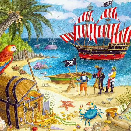 Ravensburger Children Puzzles Pirates and Mermaids 2x24p - Ages 4+