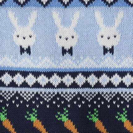 The Children's Place Boys' Sweater Vest, Easter Bunny Striped Vest, X-Small