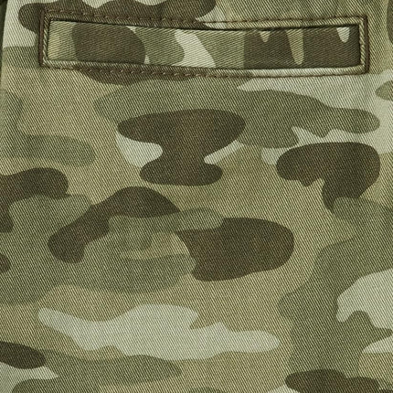 Pantalon cargo jogger tissé pour garçons et tout-petits Gymboree, Vert camouflage, 7