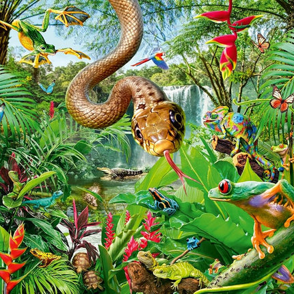 Ravensburger Children Puzzles Children Puzzles Reptile Resort - - Ages 9+