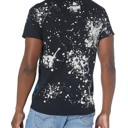 Liquid Blue Unisex's David Bowie Ziggy Havoc T-Shirt, Black, S