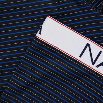 Nautica mens 4 Pack Micro Boxer Briefs, Black/Sharkfin Grey/Bright Red/Stripe, M