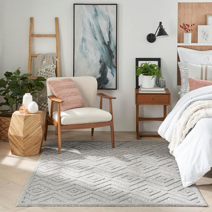 Nourison Wine and Roses Rectangle Rug