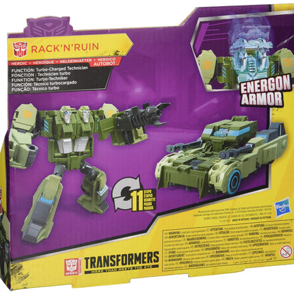 Transformers Toys Cyberverse Ultra Class RACK'N'Ruin Action Figure - Combines with Energon Armor to Power Up - for Kids Ages 6 and Up, 6.75-inch