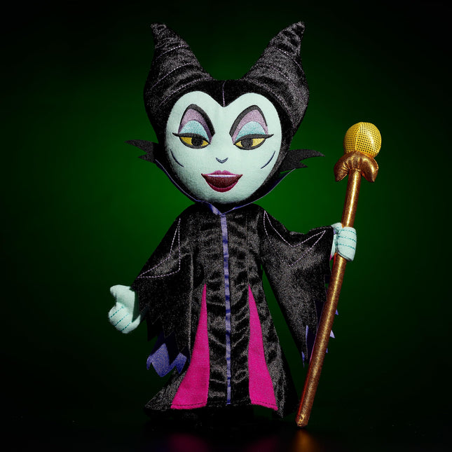 Disney Villains Collection: Maleficent Plush, 13-inch Collectible Plush Doll, Kids Toys for Ages 3 Up, Amazon Exclusive by Just Play
