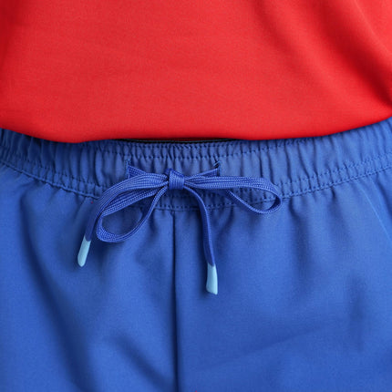 Arena Women's Team Solid 100% Polyester Athletic Shorts with Side Pockets and Drawstring, Royal, XX-Small