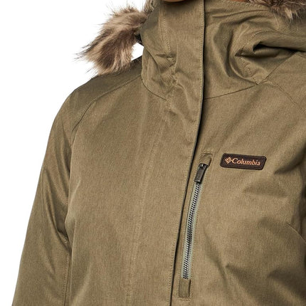 Columbia Women's Suttle Mountain Long Insulated Jacket, 2024 Black, 2X Plus