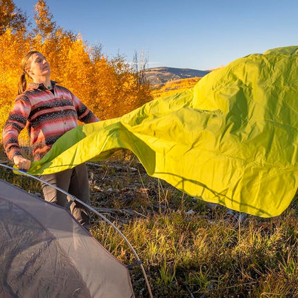 Klymit Unisex's Insulated Double V Sleeping Pad, Red-2020, One Size, Red