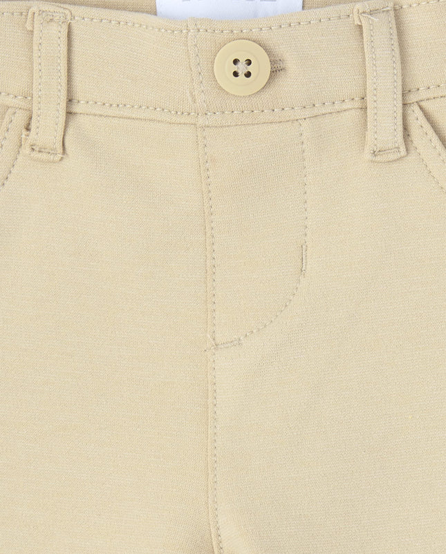 Children's Place Jegging en maille Ponte à enfiler pour filles, lots multiples, lot de 2 Sandy, 8 ans (taille S)