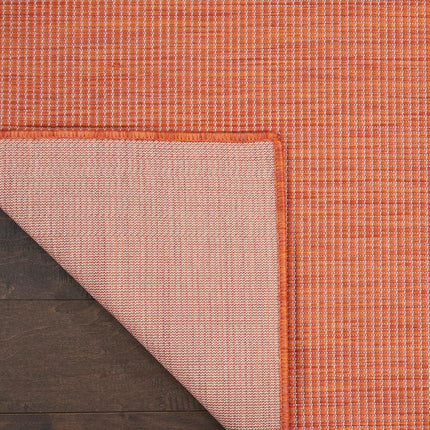 Nourison Positano 3' x 5' Terracotta Fabric Modern Area Rug (3' x 5')