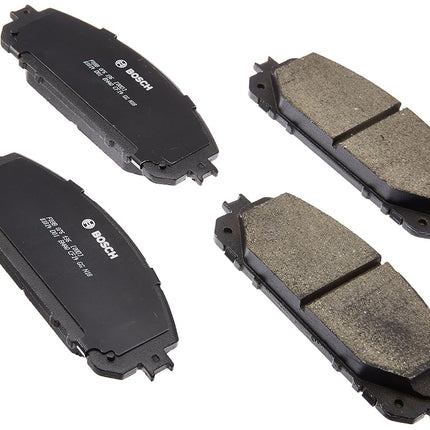 BOSCH BC1709 QuietCast Premium Ceramic Disc Brake Pad Set - Compatible with Select Jeep Cherokee; FRONT