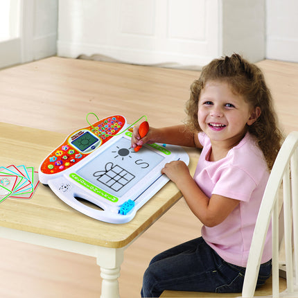VTech Demostraciones Animadas Pizarra de Escritura Creativa Write & Learn - Pizarra Educativa - Magnética, Plástico - Educativa y Divertida - Multicolor