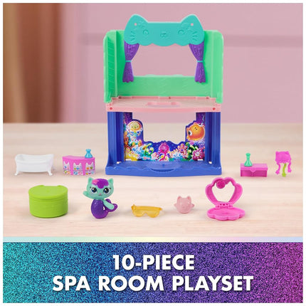 Gabby's Dollhouse The Movie, MerCat's Spa-wesome Bathroom Playset Set